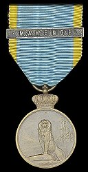 Medal for Africans, Obverse