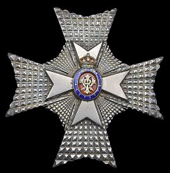 Knight or Dame Commander: Star, Obverse
