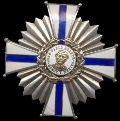 Grand Cross with Silver Star: Star, Obverse