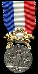 Silver Medal Class 1, Obverse