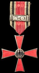 Merit Cross for 50 Years' Service, Obverse