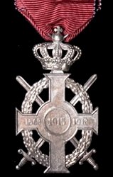 Knight's Silver Cross, Reverse