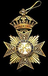 Knight Grand Cross: Badge, Obverse