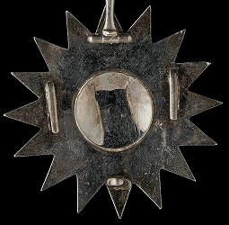 Knight Grand Cross: Star, Reverse