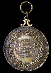 SIlver-gilt Medal, Reverse