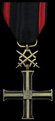 Cross of Independence with Swords, Obverse