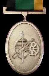 Service Medal in Silver, Obverse