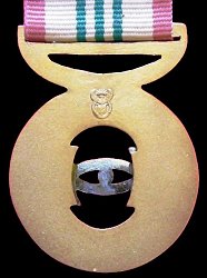 Intelligence Services Distinguished Service Medal Gold, Reverse