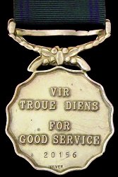 Silver Medal, Reverse