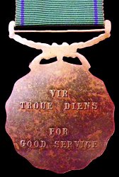 Bronze Medal, Reverse