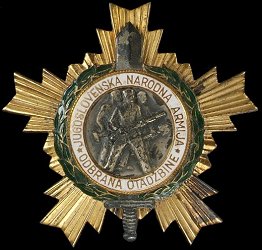 Order of the People's Army with Laurel Wreath, Obverse