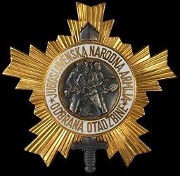Order of the People's Army with Gold Star, Obverse